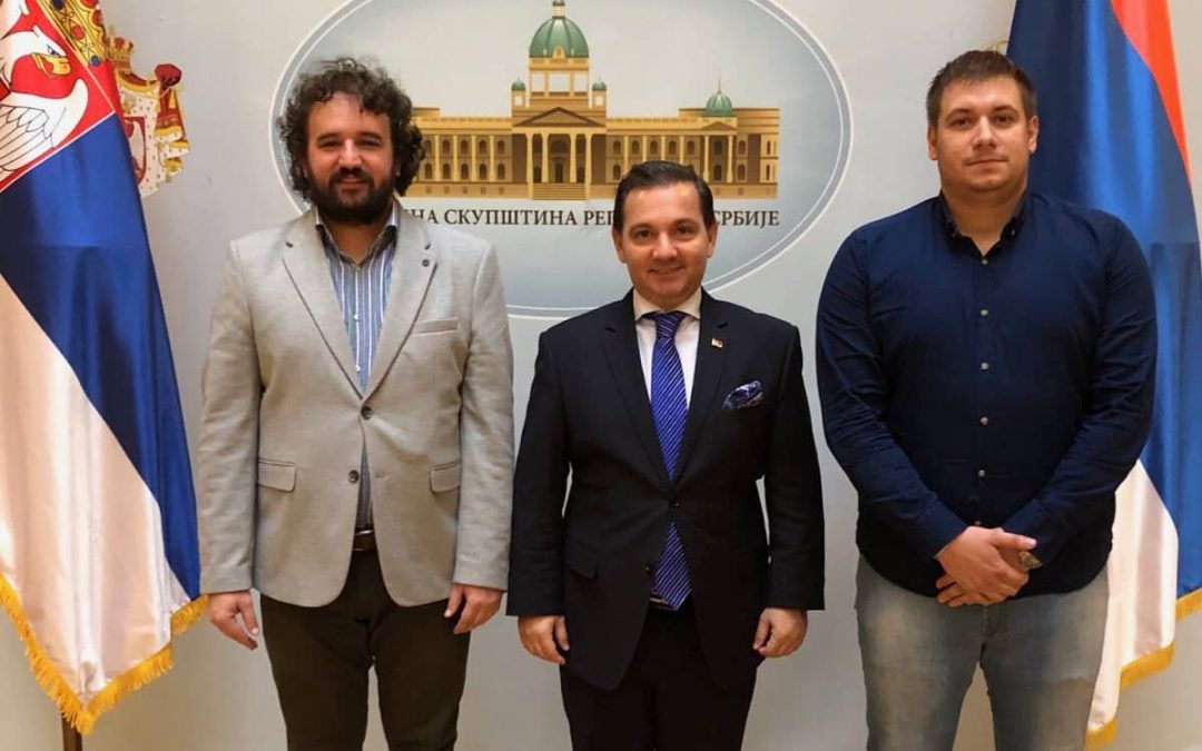 Делегација Националне авангарде у званичној посети потпредседнику Народне скупштине Републике Србије